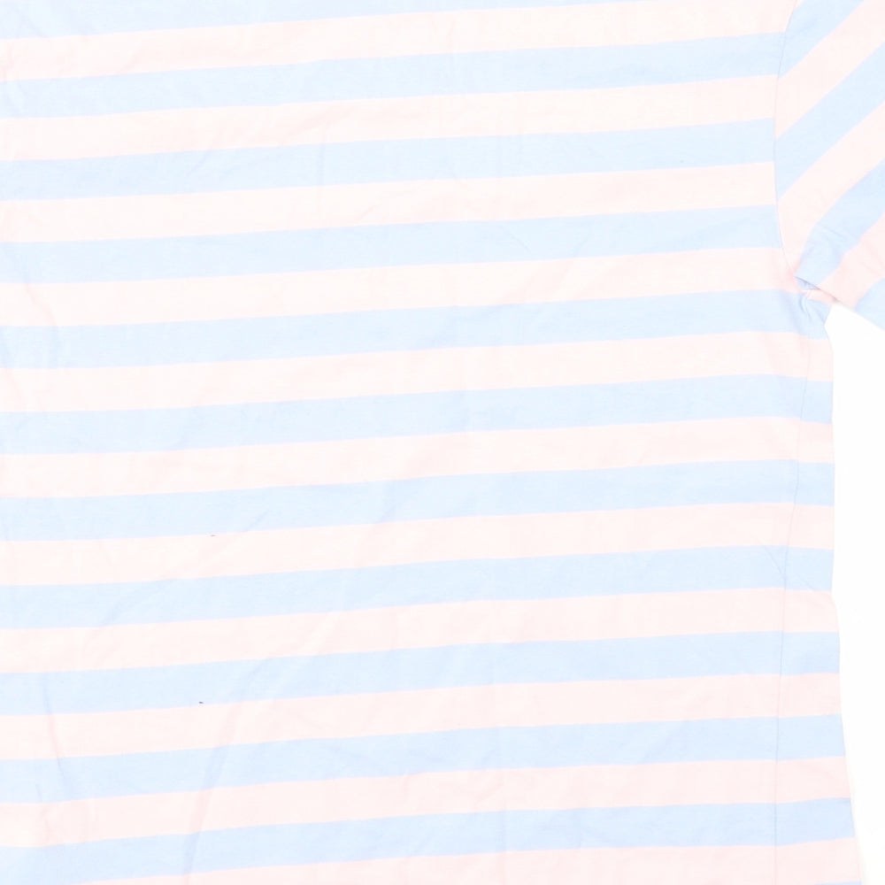 Primark Womens Blue Striped Top Pyjama Top Size XS