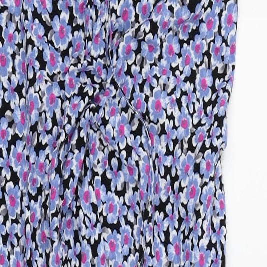 Dorothy Perkins Womens Multicoloured Floral Jogger Trousers Size 12 L27 in