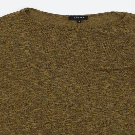 New Look Womens Brown Pullover Jumper Size 10
