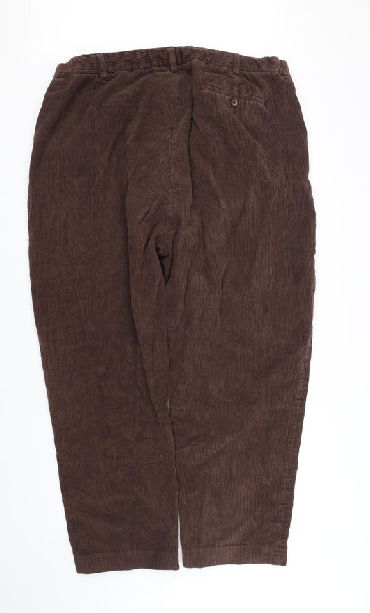 pre worn Womens Brown Trousers Size 48 in L31 in