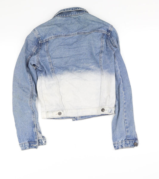 Glamourous Womens Blue Jacket Size 10