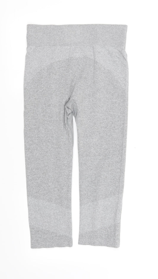 workout Girls Grey Jegging Trousers Size 14 Years