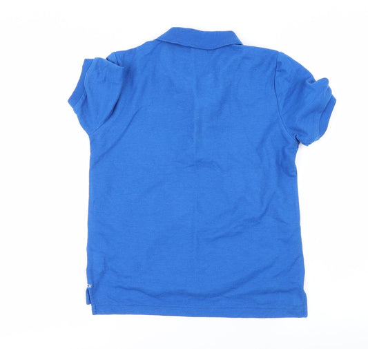 Slazenger Boys Blue Basic Polo Size 9-10 Years