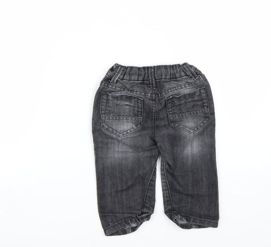 Cherokee Boys Grey Capri Trousers Size 12-18 Months