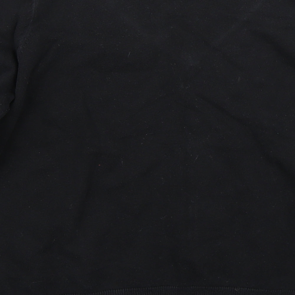 Newlook Womens Black Henley Jumper Size 16