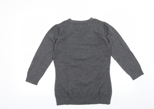 Gap Womens Grey Pullover Jumper Size M