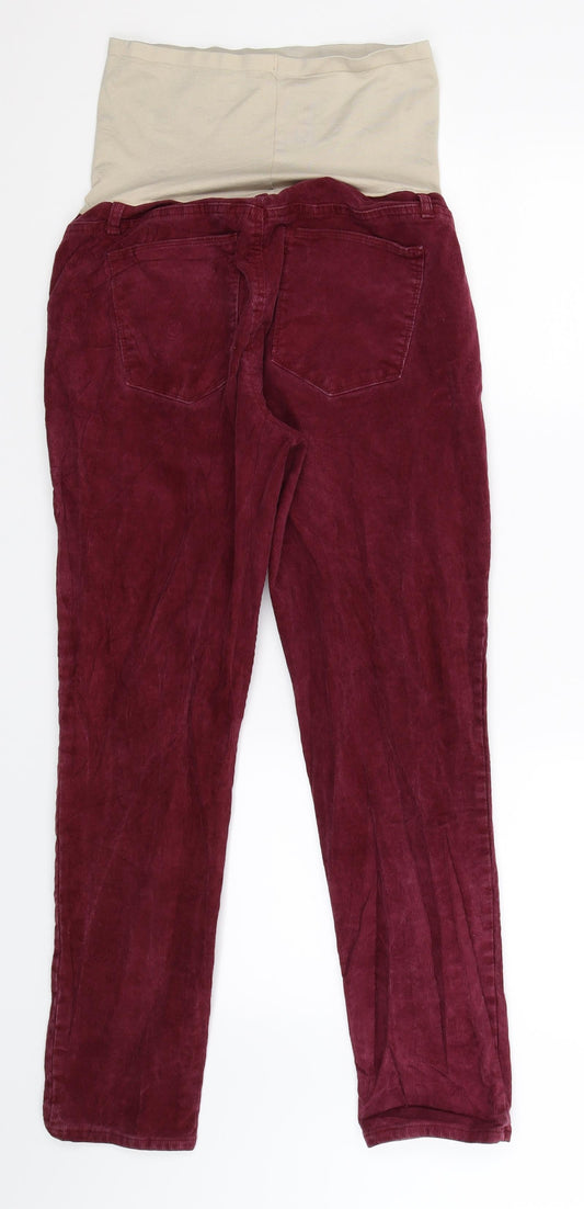 Gap Womens Purple Corduroy Trousers Size 30 in L28 in