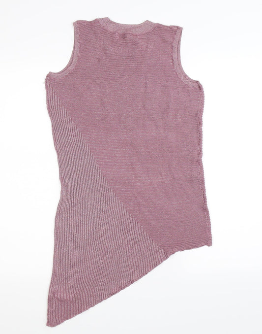 NEXT Womens Pink Knit Pullover Jumper Size 12