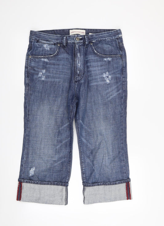 lot 82 Mens Blue Cropped Jeans Size 32 in