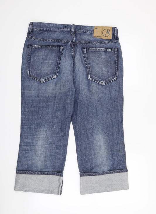 lot 82 Mens Blue Cropped Jeans Size 32 in