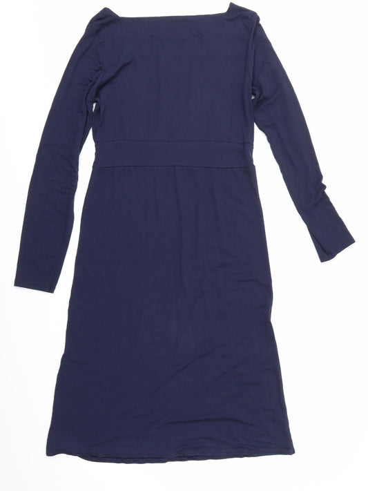 Willow Womens Blue A-Line Size M
