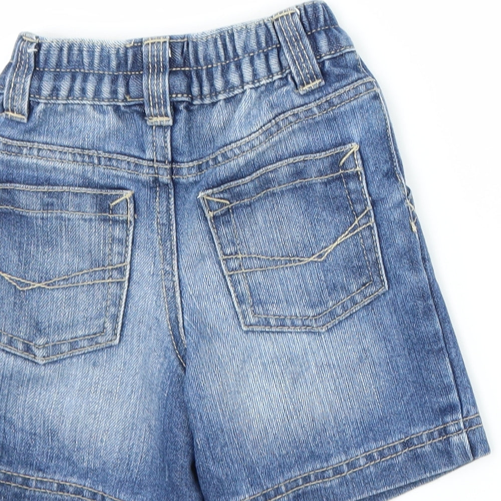 George Boys Blue Denim Cropped Jeans Size 18-24 Months
