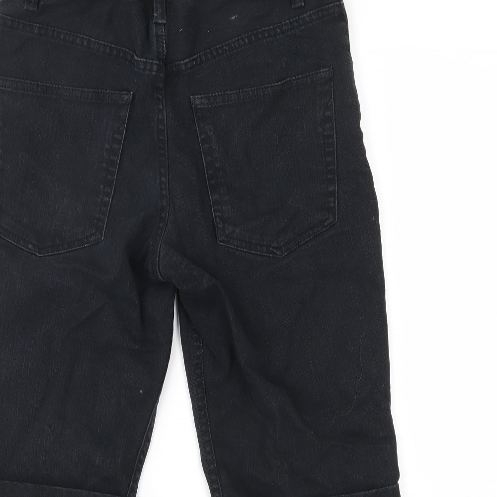 H&M Boys Black Bermuda Shorts Size 9-10 Years