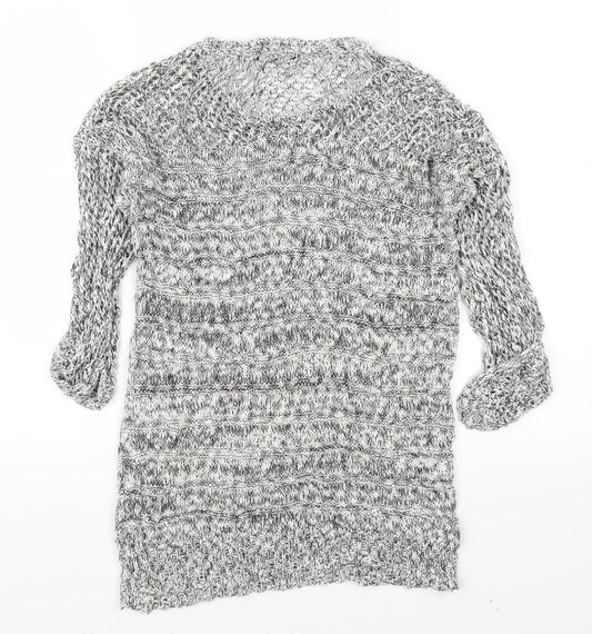 Dorothy Perkins Womens Grey Pullover Jumper Size 12