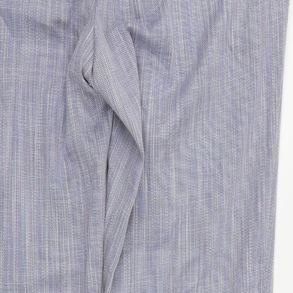 VIGGO Mens Blue Dress Pants Trousers Size 42 in L28 in