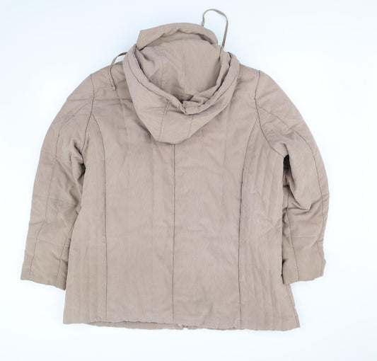 pre worn Womens Beige Jacket Size 14