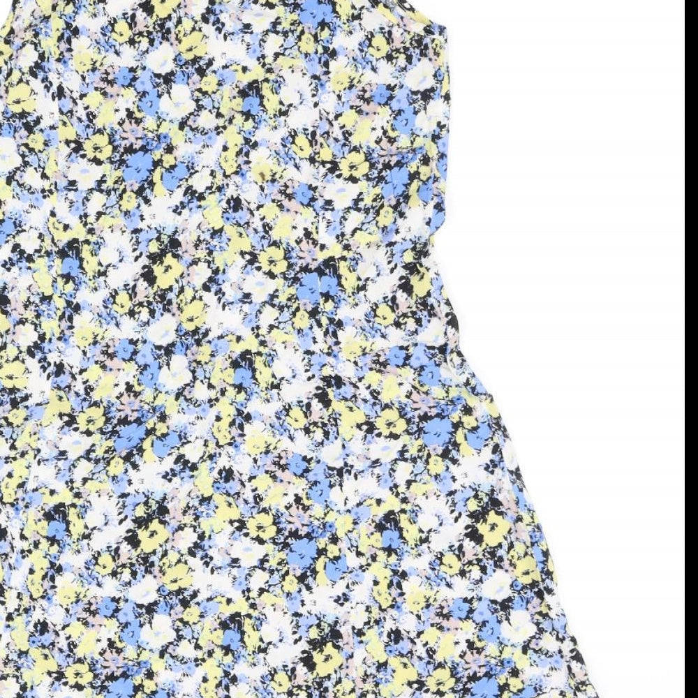 F&F Womens Blue Fit & Flare Size 12