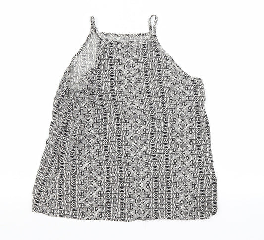 New Look Womens Grey Basic Tank Size 8