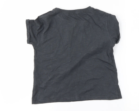 NEXT Boys Grey Basic T-Shirt Size 9 Years