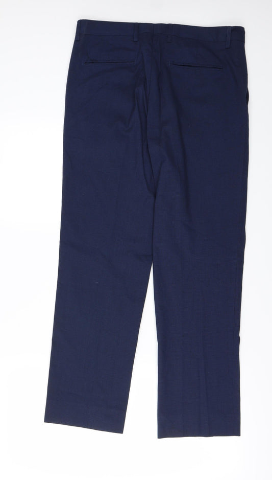 Preworn Mens Blue Trousers Size 30 in L25 in
