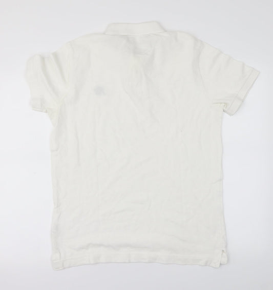 Aeropostale Mens White Polo Size M