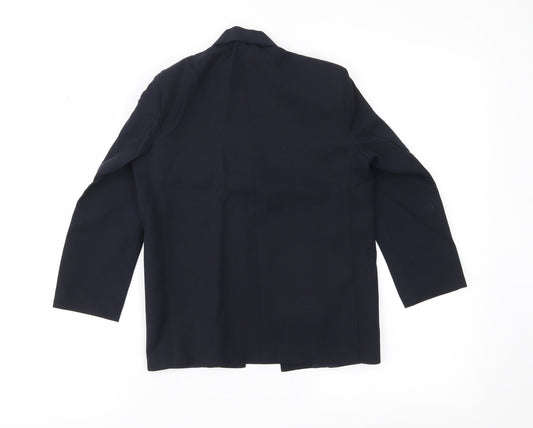 Preworn Boys Blue Jacket Size 5 Years