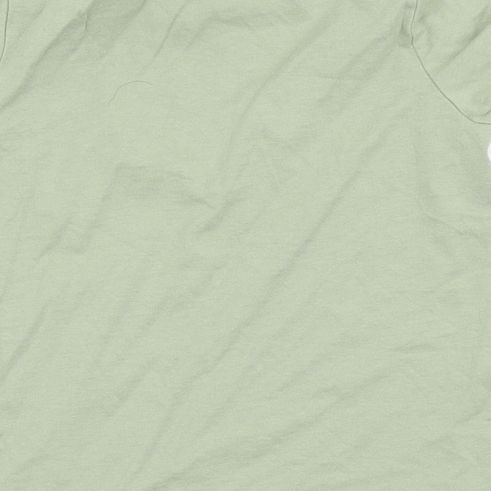 Asda George Girls Green Basic Polo Size 7-8 Years