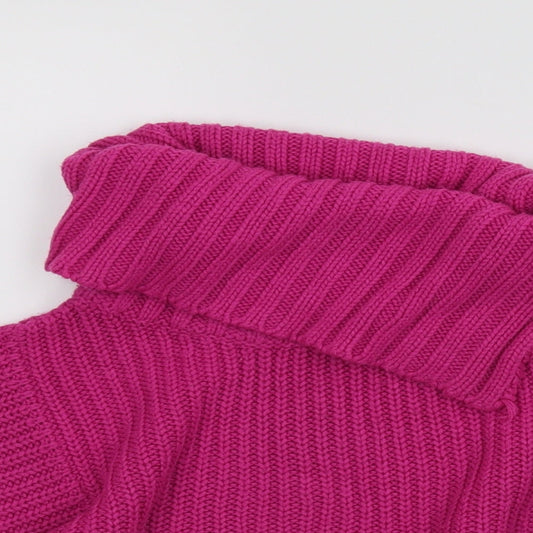 Miss Evie Girls Pink Pullover Jumper Size 6-7 Years