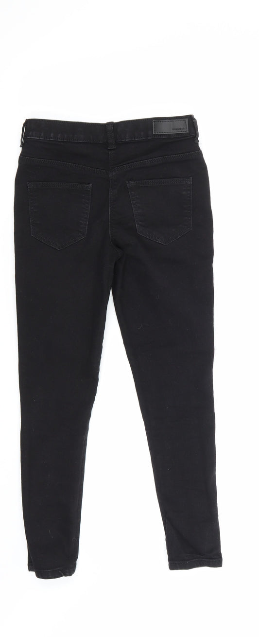 Primark Girls Black Denim Skinny Jeans Size 10 Years