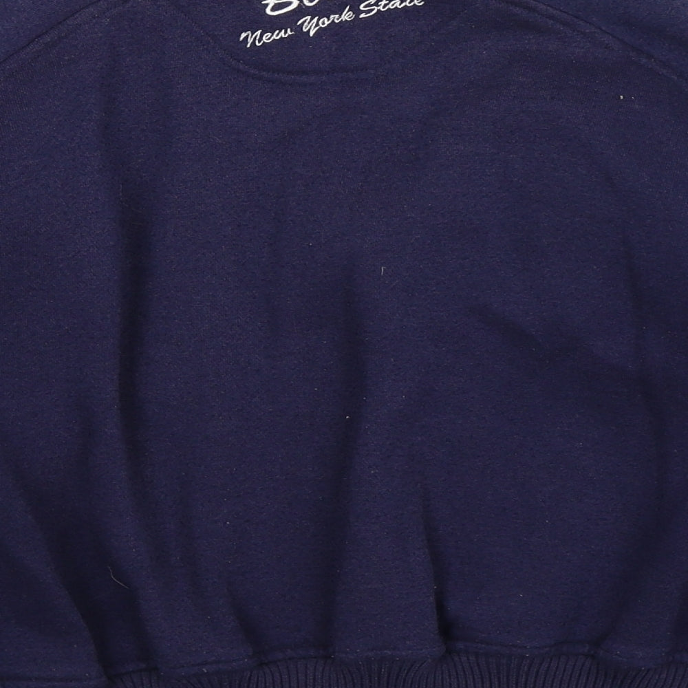 Bear USA Boys Blue Jersey Varsity Jacket Jacket Size S