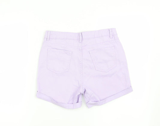Denim CO Womens Purple Cut-Off Shorts Size 6