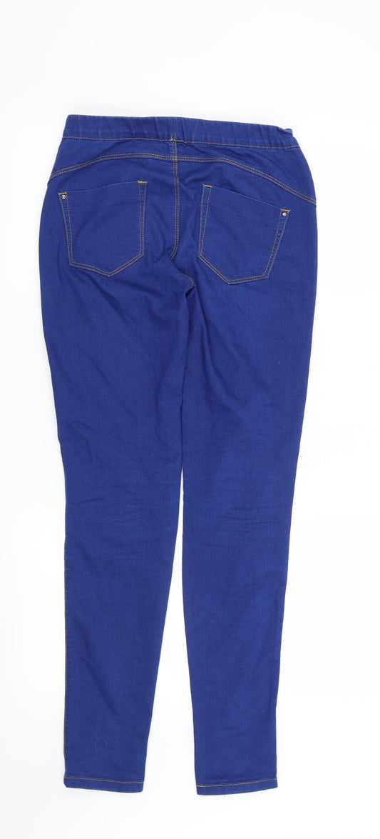 Denim CO Womens Blue Jegging Jeans Size 6 L28 in