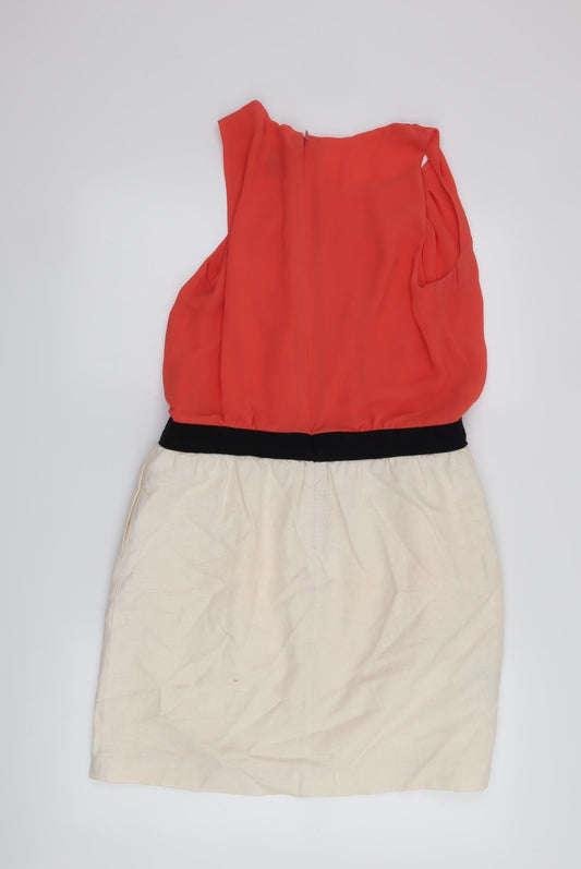 NEXT Womens Orange A-Line Size 12