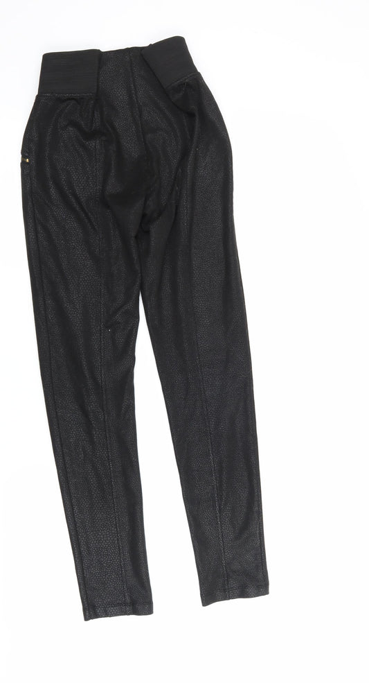 Chocolate Womens Beige Geometric Trousers Size S L27 in