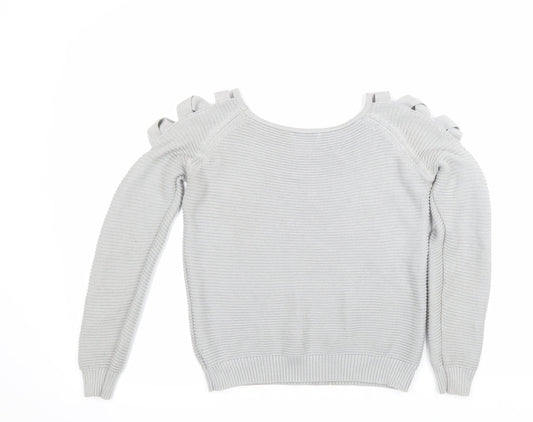 Select Womens Grey Pullover Jumper Size 8