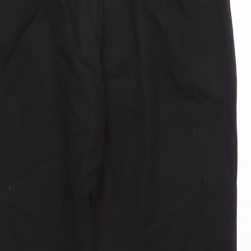 H&M Womens Black Trousers Size 10 L24 in