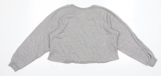 Pull & Bear Womens Grey Pullover Jumper Size XS