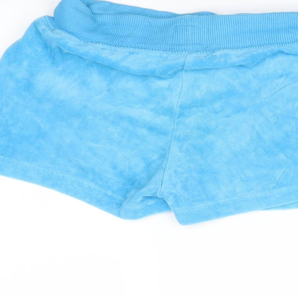 YD Girls Blue Cut-Off Shorts Size 10 Years