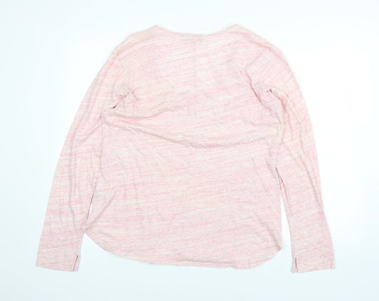 Gap Womens Pink Basic T-Shirt Size L