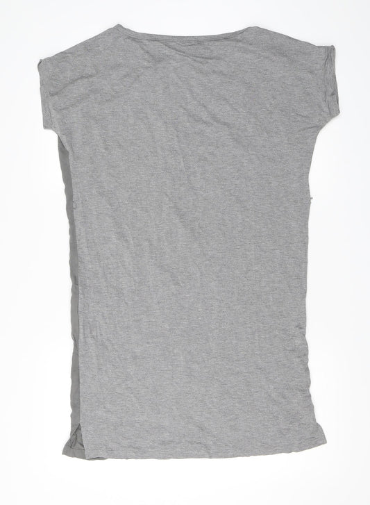 Uniqlo Womens Grey T-Shirt Dress Size M