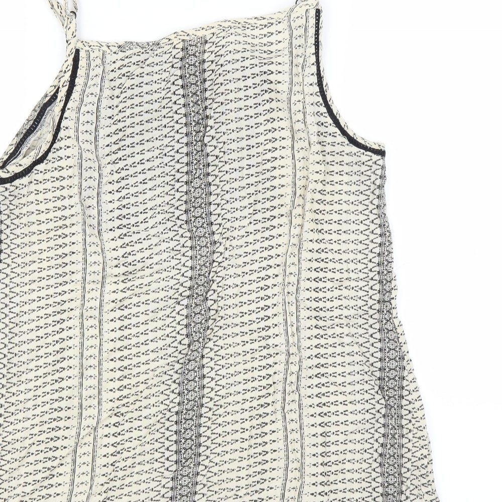 Matalan Womens Beige Camisole T-Shirt Size 10