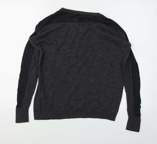 Topshop Womens Grey Pullover Jumper Size 6