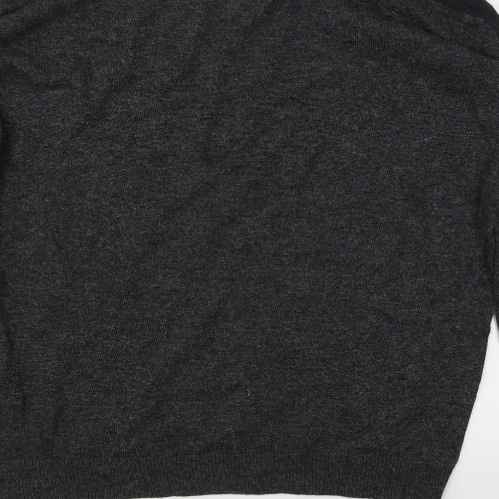 Topshop Womens Grey Pullover Jumper Size 6