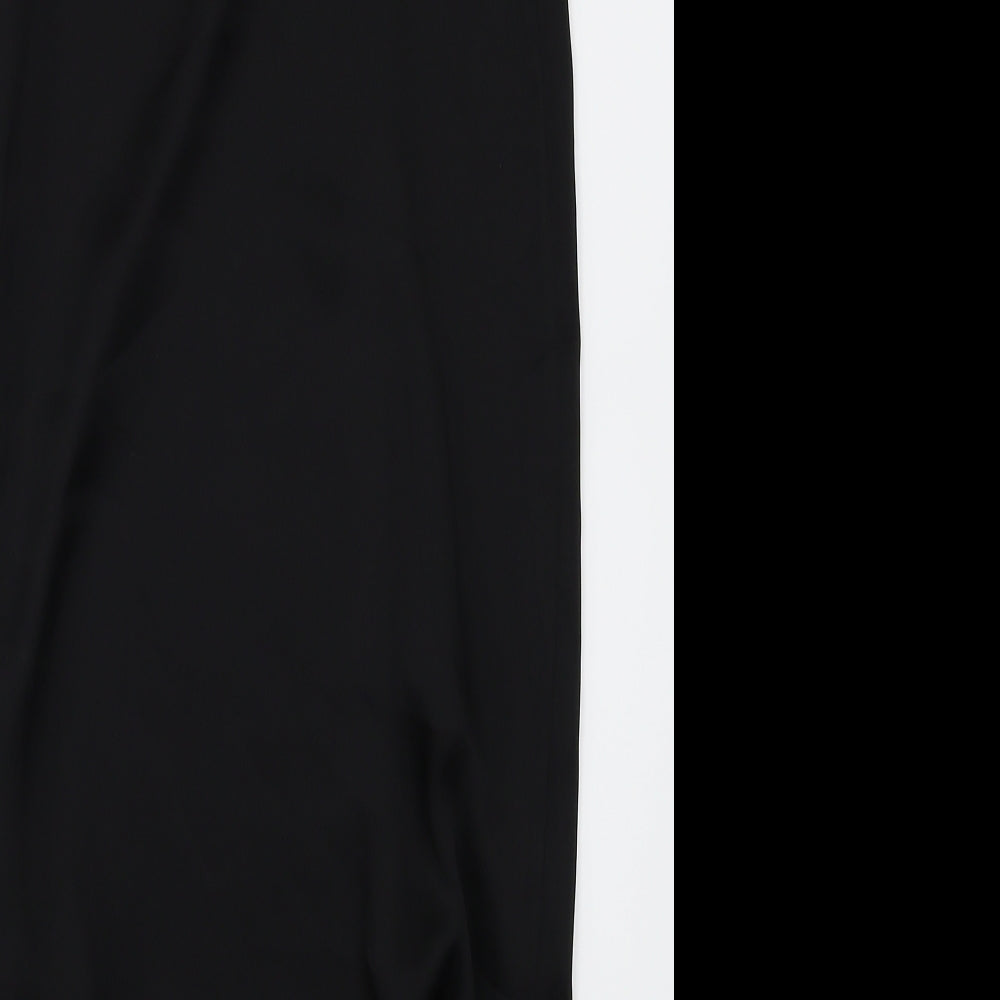 Topshop Womens Black Camisole Blouse Size 8 - Longline