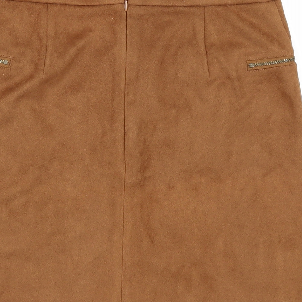 Papaya Womens Brown Mini Set Size 8