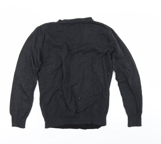 Cedar Wood State Mens Grey Pullover Jumper Size M
