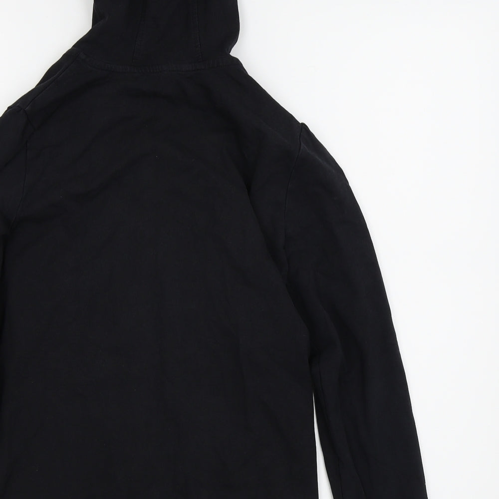 Asda George Girls Black Full Zip Jumper Size 12-13 Years