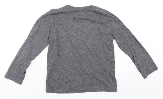 Primark Boys Grey Basic T-Shirt Size 7-8 Years