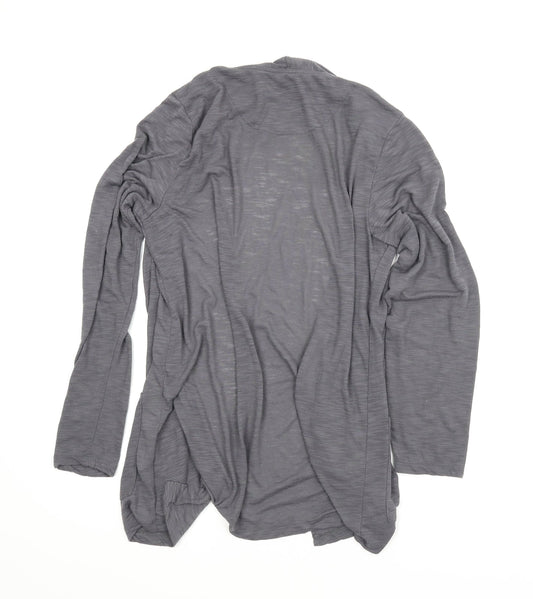 Blue Inc Womens Grey Cardigan Jumper Size M