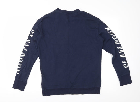 H&M Girls Blue Pullover Sweatshirt Size 13-14 Years